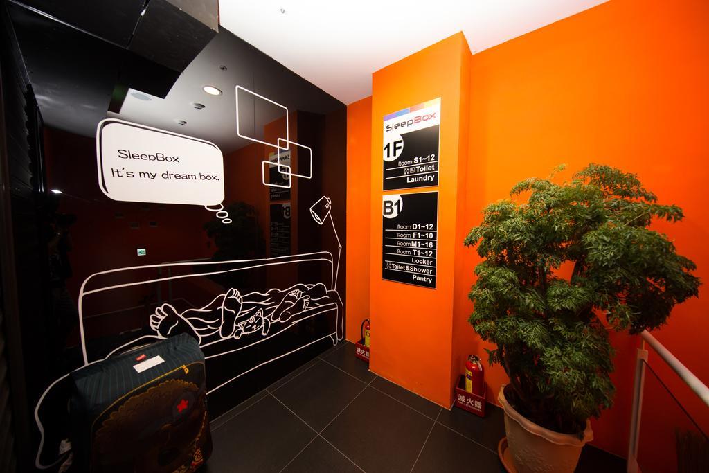 Sleepbox Hostel Taipei Exterior foto
