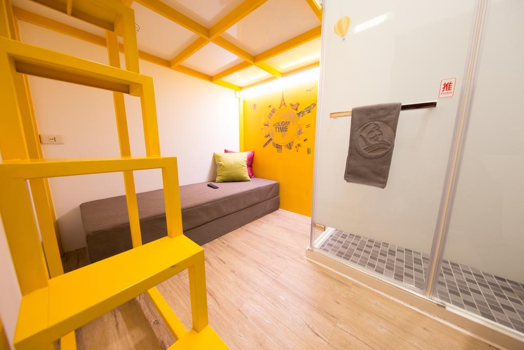 Sleepbox Hostel Taipei Exterior foto