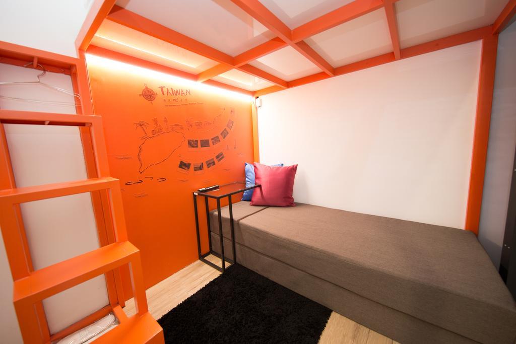 Sleepbox Hostel Taipei Exterior foto