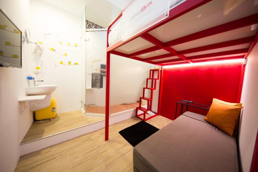 Sleepbox Hostel Taipei Exterior foto