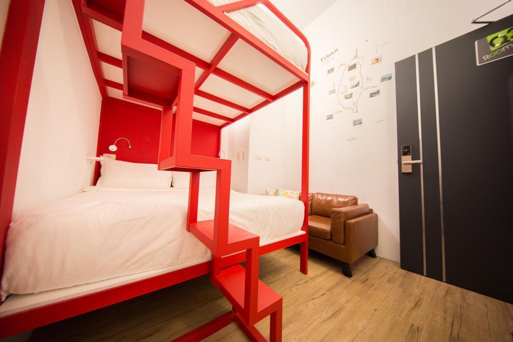 Sleepbox Hostel Taipei Exterior foto