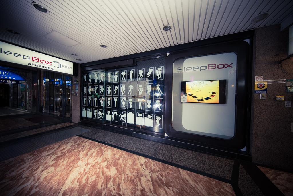 Sleepbox Hostel Taipei Exterior foto
